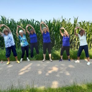 Sportliche Landfrauen