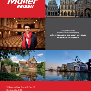 MÜNSTERLAND & ROLANDO VILLAZÓN  IM SCHLOSS RAESFELD